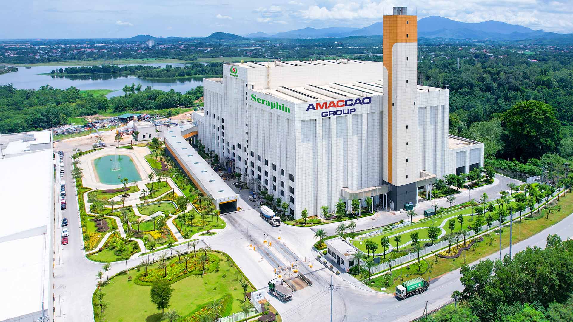 Khánh thành Nhà máy điện rác Seraphin công suất 2.250 tấn/ngày, đêm